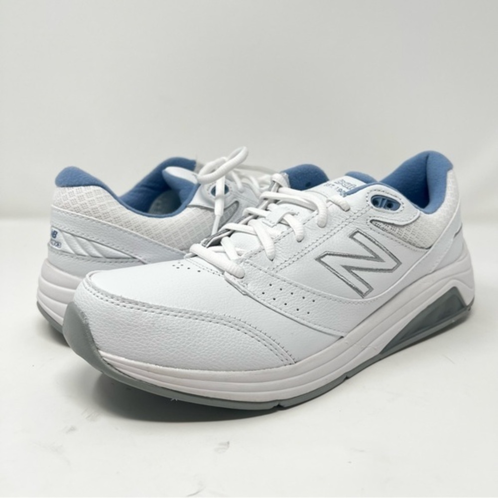 New Balance Women's White and Gray Sneakers